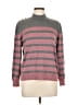 retrology Stripes Burgundy Pullover Sweater Size L - photo 1
