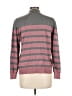 retrology Stripes Burgundy Pullover Sweater Size L - photo 2