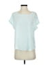 Banana Republic 100% Polyester Blue Short Sleeve Top Size XS - photo 1