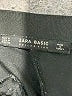 Zara Basic Solid Black Dress Pants Size M - photo 7