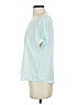 Banana Republic 100% Polyester Blue Short Sleeve Top Size XS - photo 5