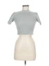 Zara Gray Short Sleeve Turtleneck Size M - photo 1