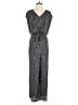 GiGio 100% Polyester Polka Dots Gray Jumpsuit Size S - photo 1