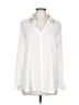 NY Collection 100% Polyester Ivory Long Sleeve Blouse Size L - photo 1