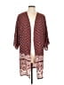 Unbranded 100% Polyester Burgundy Kimono Size L - photo 1