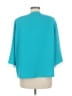 Emmelle Color Block Teal Blazer Size M - photo 2