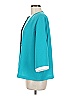 Emmelle Color Block Teal Blazer Size M - photo 5
