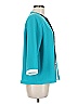 Emmelle Color Block Teal Blazer Size M - photo 4