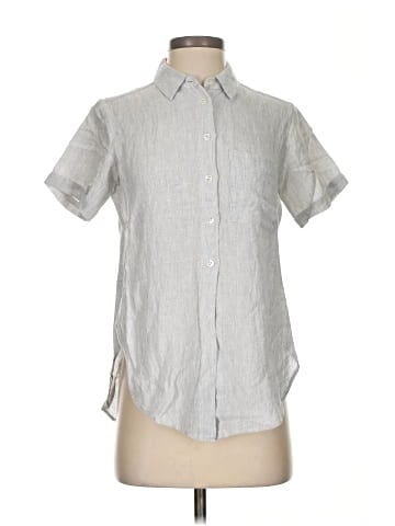 Theory Short Sleeve Button-Down Shirt (view 1)