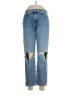 Adriano Goldschmied 100% Cotton Color Block Blue Jeans Size 27 waist - photo 1