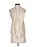 Max Azria Ivory Sleeveless Blouse Size XXS - photo 1