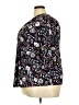 Lane Bryant Floral Black 3/4 Sleeve Blouse Size 18 - 20 Plus - photo 5