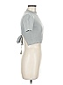 Zara Gray Short Sleeve Turtleneck Size M - photo 4