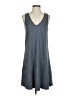 Tart Solid Gray Casual Dress Size S - photo 1