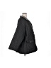 Cynthia Rowley TJX 100% Polyester Argyle Black Coat Size 1X - photo 4