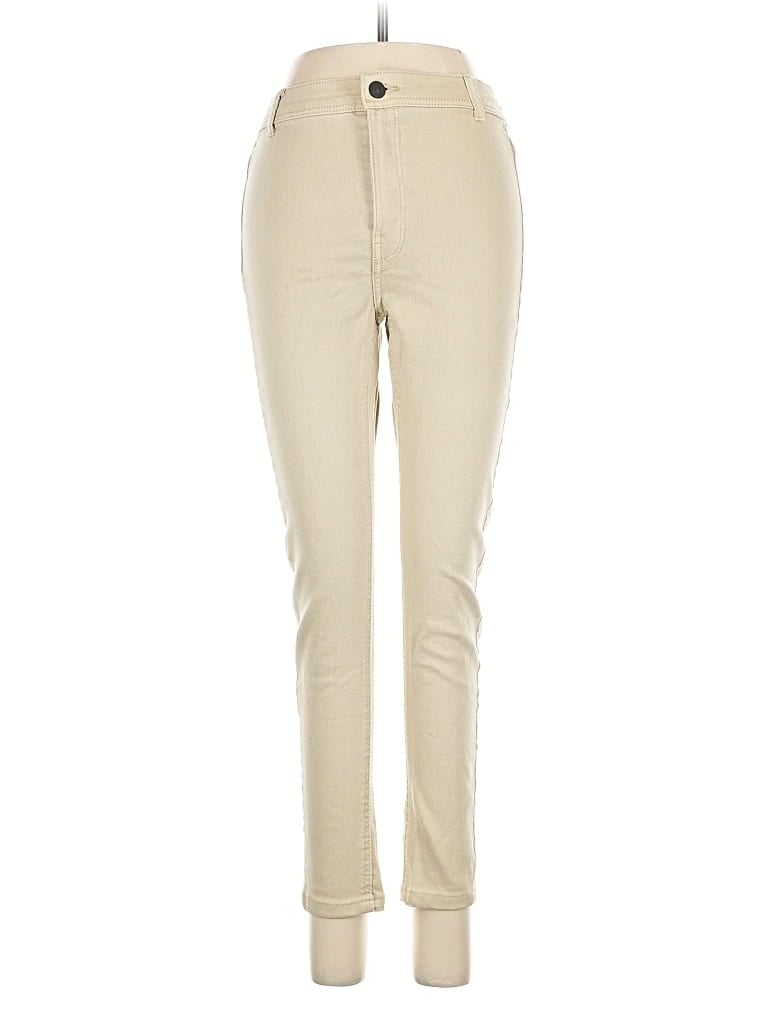 Pre-owned Bershka Jeggings In Brown