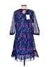 Assorted Brands Floral Blue Cocktail Dress Size S - photo 2