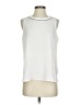Banana Republic 100% Polyester White Sleeveless Blouse Size S - photo 1