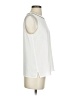 Banana Republic 100% Polyester White Sleeveless Blouse Size S - photo 4