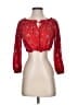 Divided by H&M Red 3/4 Sleeve Blouse Size S - photo 1
