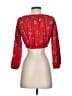 Divided by H&M Red 3/4 Sleeve Blouse Size S - photo 2
