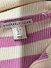 Sincerely Jules Stripes Pink Cardigan Size S - photo 7