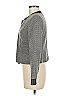 Neiman Marcus 100% Acetate Houndstooth Gray Blazer Size 6 - photo 5