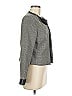 Neiman Marcus 100% Acetate Houndstooth Gray Blazer Size 6 - photo 4