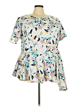 Lane Bryant Short Sleeve Blouse
