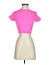JoyLab Pink Short Sleeve Turtleneck Size XS - photo 1
