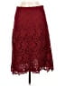Zara 100% Viscose Burgundy Casual Skirt Size M - photo 2