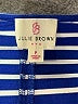 Julie Brown Stripes Blue Romper Size P (petite) - photo 4
