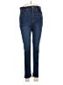 Ann Taylor LOFT Solid Blue Jeans Size 6 - photo 1