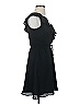 Ann Taylor LOFT 100% Polyester Solid Black Cocktail Dress Size 0 - photo 4