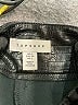 Topshop 100% Polyurethane Metallic Black Shorts Size 2 - photo 3