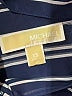 MICHAEL Michael Kors Stripes Blue Long Sleeve Blouse Size XS - photo 7