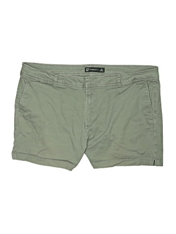 New York & Company Khaki Shorts (view 1)