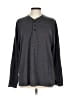 Unlisted Gray Long Sleeve Henley Size L - photo 1