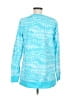 Lands' End Tie-dye Teal Pullover Sweater Size M - photo 2