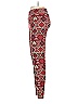 Lularoe Print Red Leggings One size - photo 5
