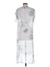 Vince Camuto 100% Polyester Gray Casual Dress Size S - photo 2