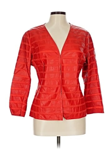 Lafayette 148 New York Leather Jacket (view 1)