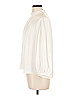 Amour Vert 100% Recycled Polyester Ivory 3/4 Sleeve Blouse Size L - photo 5