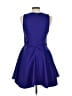 Keepsake Solid Blue Cocktail Dress Size L - photo 2