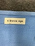 Bronze Age 100% Polyester Blue Casual Dress Size M - photo 6