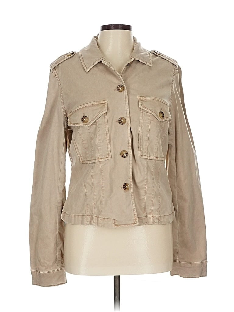 Pre-owned Paige Jacket In Brown