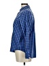 Vineyard Vines Checkered-gingham Blue Long Sleeve Button-Down Shirt Size 8 - photo 5