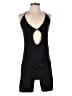 PrettyLittleThing Solid Black Romper Size 14 - photo 1