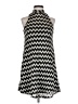 Soprano Chevron-herringbone Black Casual Dress Size S - photo 1