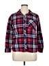Woolrich 100% Cotton Plaid Red Long Sleeve Button-Down Shirt Size XL - photo 1